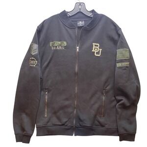 Baylor Bears Jacket Mens Extra Large NCAA University Athletics Full Zip OHT‎